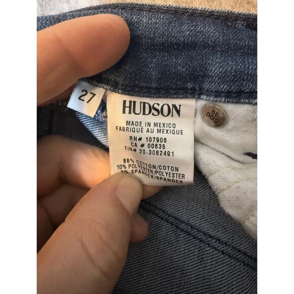 Hudson Womens Size 27 Krista Super Skinny Blue Jeans - Picture 7 of 7